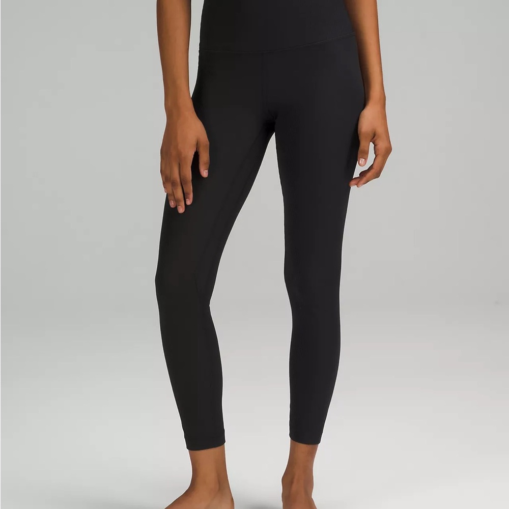 lululemon Align™ High-Rise Ribbed Pant 25"